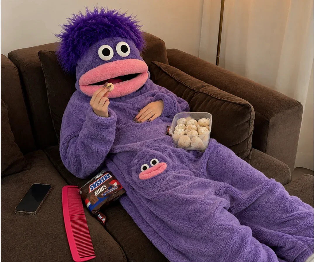 Mjuk Monsterdräkt