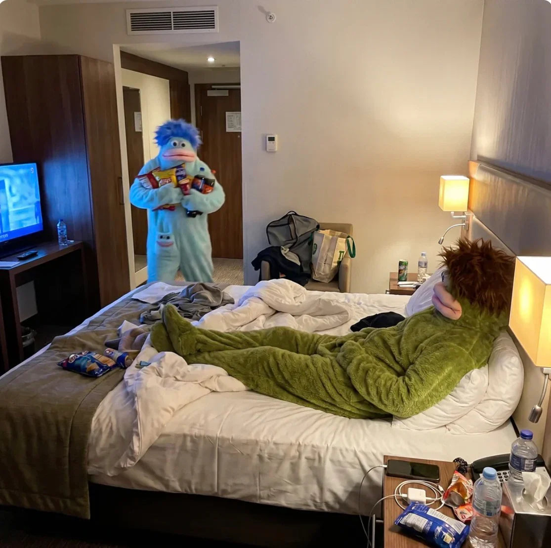Mjuk Monsterdräkt